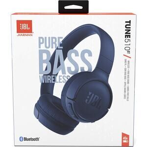 JBL Tune 510BT Wireless Bluetooth On-Ear Headphones w/ Mic – Blue – New